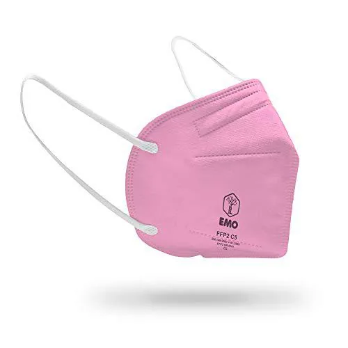MASCARILLA DE PROTECCION FFP2 (10 UNIDADES) (ROSA)