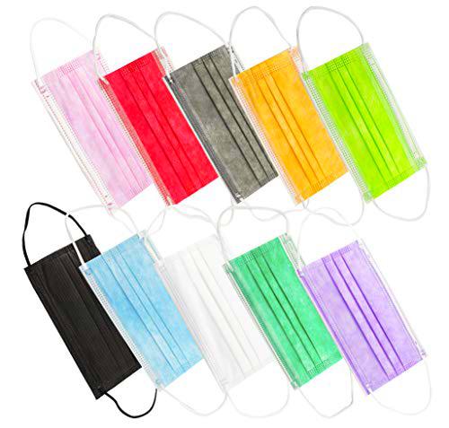 Mascarilla Higiénica Adulto Mix Colores 100 Unidades