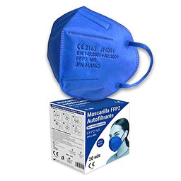 Audix Bitee 20 Mascarillas FFP2 - Color Azul - Homologada CE2163