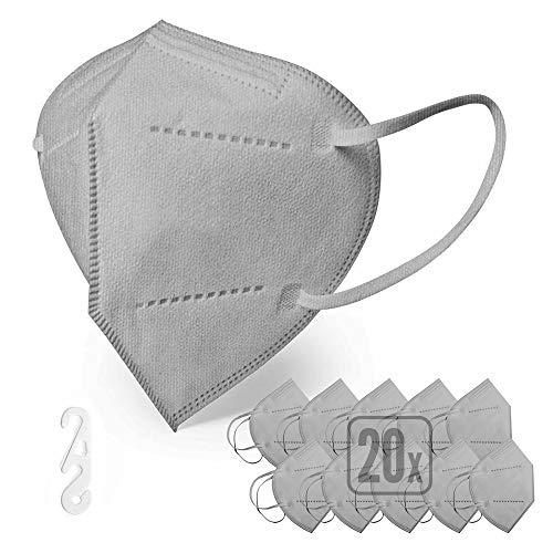 ENERGY BALANCE 20 Mascarilla FFP2 color gris , caja de 20u