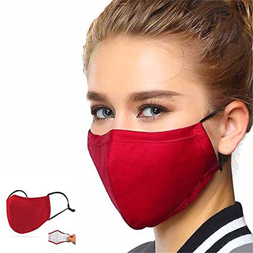 Club Náutico 5 uds Mascarilla Higiénica Reutilizable + Filtro intercambiable | Homologada UNE 0065 España | 3 capas (BFE>95%) | tamaño adulto