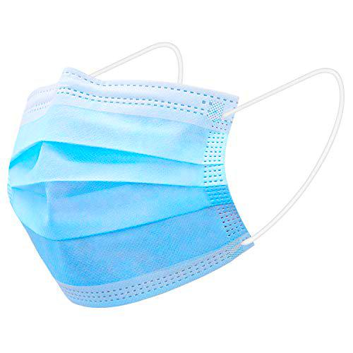 Mascarilla IDOIT mascarilla desechable de 3 capas, tipo gancho para la oreja