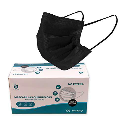 Mooncare Mascarilla Quirúrgica Tipo IIR, [50 Uds/Caja]