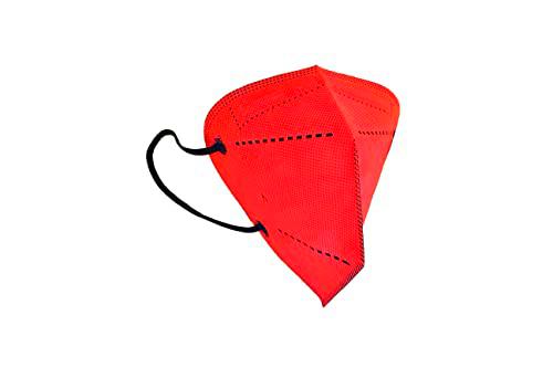 A AIRNATECH Mascarilla AIR PLUS Roja - Alta Respirabilidad > 56%