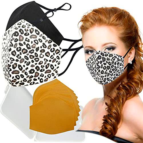 Cussi Mascarillas de Tela Colores Reutilizable Lavable