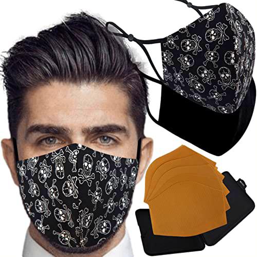 Cussi Mascarillas de Tela Colores Reutilizable Lavable