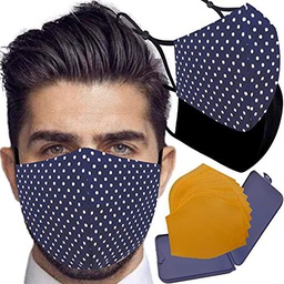 Cussi Mascarillas de Tela Colores Reutilizable Lavable