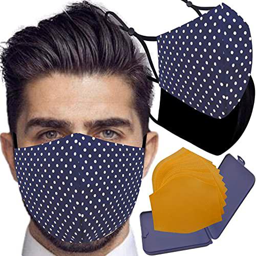 Cussi Mascarillas de Tela Colores Reutilizable Lavable