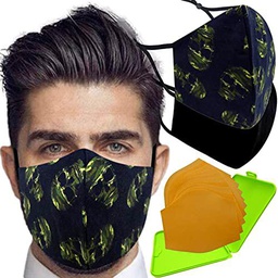 Cussi Mascarillas de Tela Colores Reutilizable Lavable