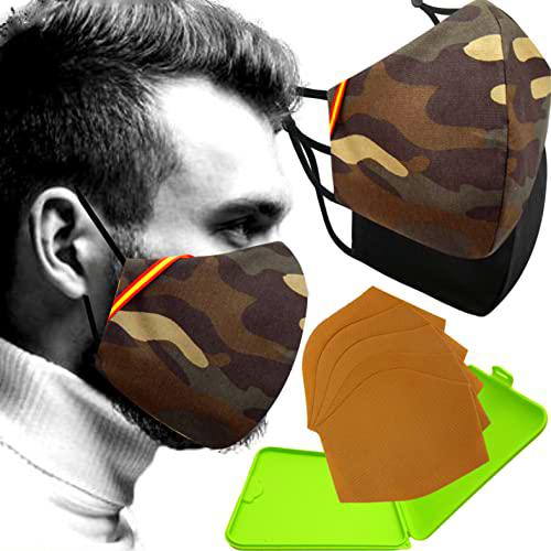 Cussi Mascarillas de Tela Colores Reutilizable Lavable