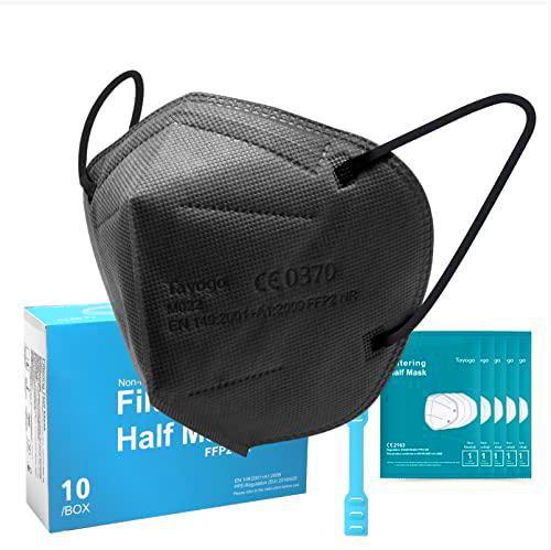 Tayogo mascarillas ffp2 colores homologadas 20/30/50PCS desechables 5 capas eficiencia del filtro ≥95%