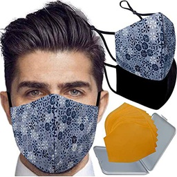 Cussi Mascarillas de Tela Colores Reutilizable Lavable