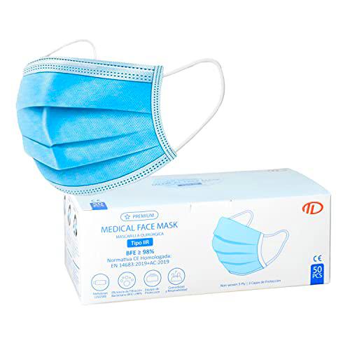 ASTORMEDIC | Mascarilla Quirúrgica Tipo IIR [50-100-200-350 unidades]