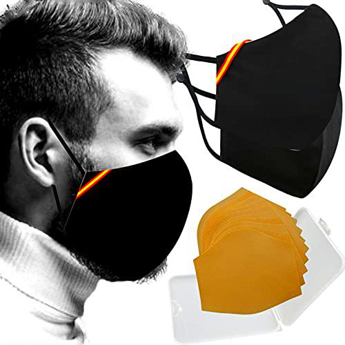 Cussi Mascarillas de Tela Colores Reutilizable Lavable