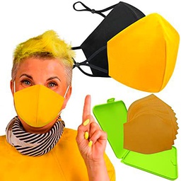 Cussi Mascarillas de Tela Colores Reutilizable Lavable