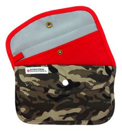 Cussi - MaskCase Pack de 2 Estuches de Tela rectangulares para mascarilla