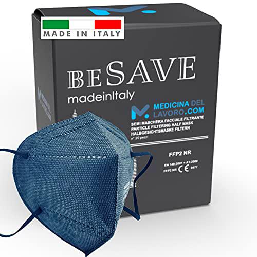 20 Mascarillas FFP2/KN95 Colores Negras Homologadas Certificación CE de 5 Capas
