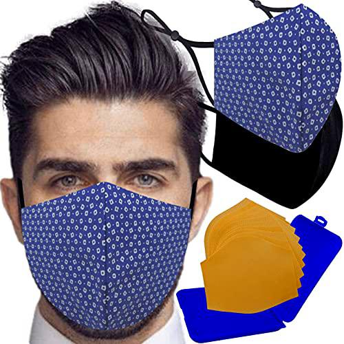 Cussi Mascarillas de Tela Colores Reutilizable Lavable