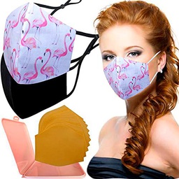 Cussi Mascarillas de Tela Colores Reutilizable Lavable