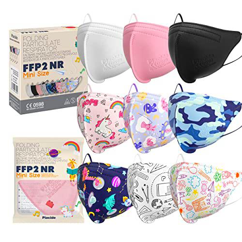 Placide, Tamaño pequeño, 10 Mezcla de colores, FFP2 Colorido