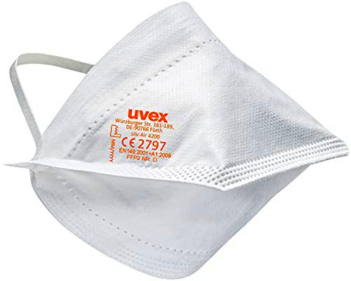 Uvex 30x silv-Air lite 4200 máscara antipolvo desechable