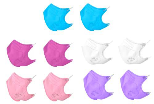 MedMaXX FFP2 NR Máscara multicolor - Talla S - Adecuado para formas de cara estrechas