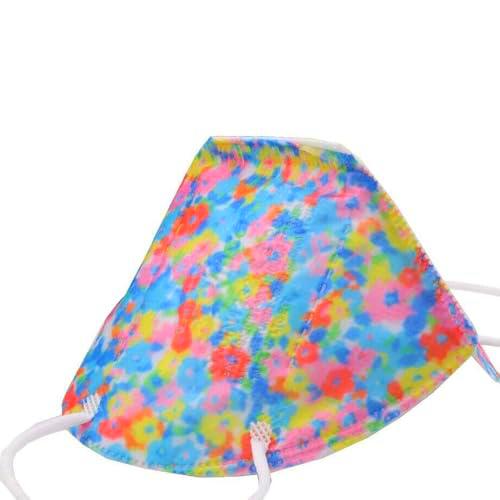 TubeRoo FFP2 - Máscara multicolor con diseño de flores