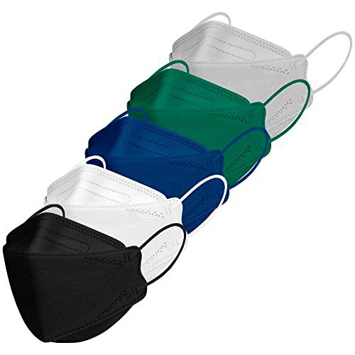 TubeRoo FFP2 - Juego de máscara multicolor (5 unidades