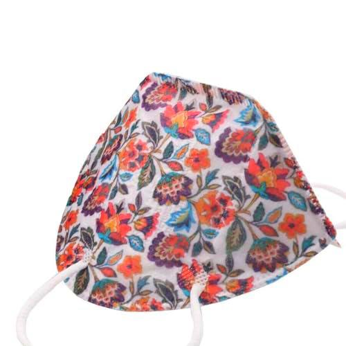 TubeRoo FFP2 - Máscara multicolor con diseño de flores