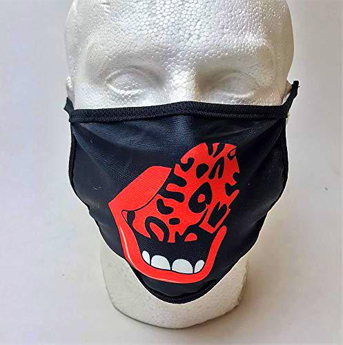 SHATCHI Máscara facial lavable y reutilizable, tela a prueba de polvo