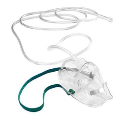 Mascarilla de oxígeno desechable para adultos, longitud del tubo de 210 cm