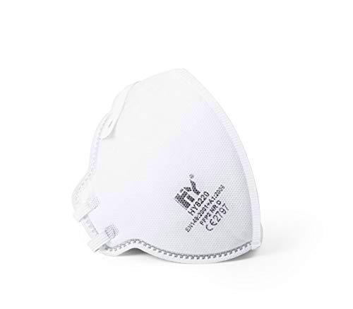 SolidWork Maschera per respirare in Set da 5/10 Maschera respiratoria Premium Maschera di protezione Della Bocca perfettamente regolabile FFP1 | per Anti particolato máscara Antipolvo Pintura