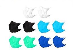 MedMaXX FFP2 NR Máscara multicolor - Talla S - Adecuado para formas de cara estrechas