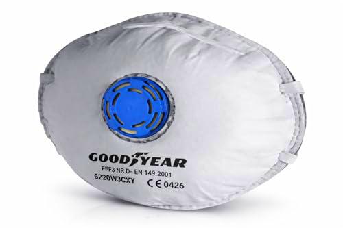 Goodyear Mascarilla protectora FFP2 con válvula de carbón activado mod